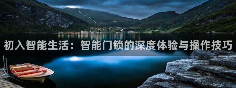 开丰娱乐开户：初入智能生活：智能门锁的深度体验与操作技巧