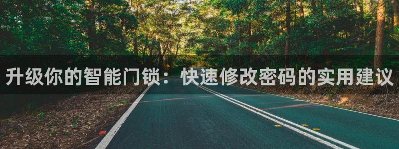 开丰娱乐除7O777：升级你的智能门锁：快速修改密码的实用建
