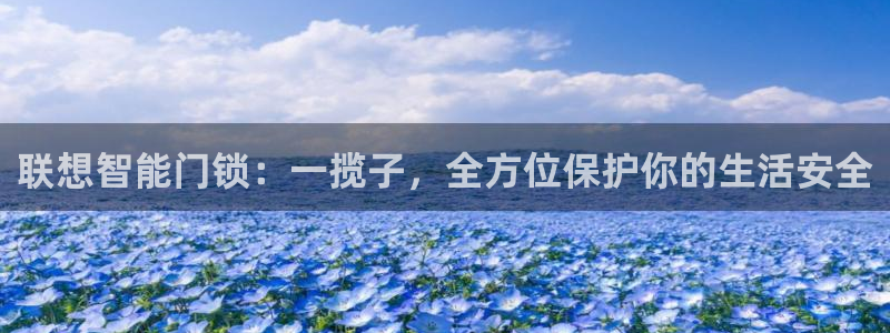开丰娱乐官网电话：联想智能门锁：一揽子，全方位保护你的生活安