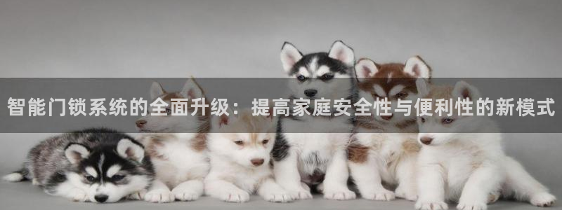 开丰娱乐官网平台登录：智能门锁系统的全面升级：提高家庭安全性
