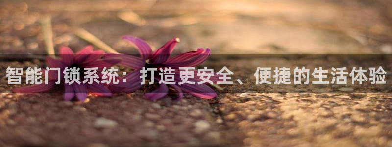 开丰娱乐网官网注册入口：智能门锁系统：打造更安全、便捷的生活